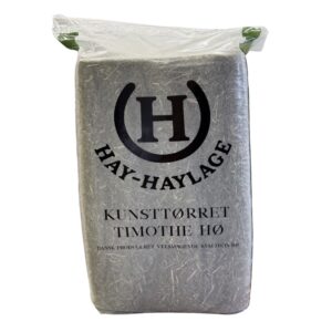 Kunsttørret Timothe hø (12 kg) - stk
